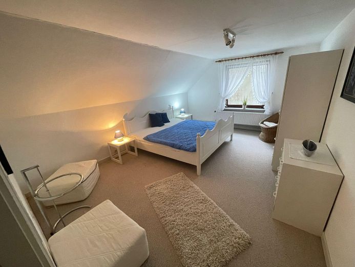 Einfamilienhaus an der dänischen Grenze – Apartment Schlafzimmer