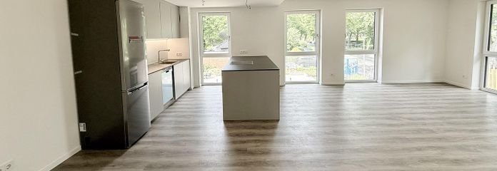 Wohnbereich und Küche