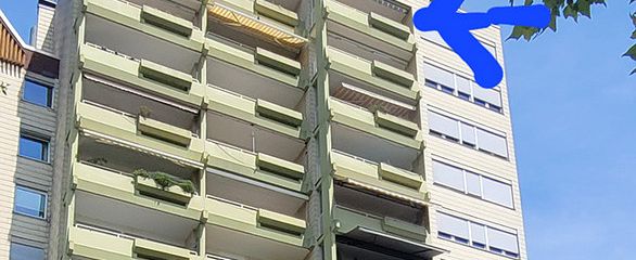 3-Zimmerwohnung mit Panoramablick, provisionsfrei von Privat