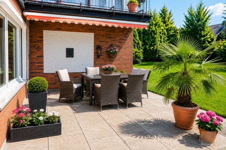 Ampia casa unifamiliare con 184 m² di superficie abitabile su un terreno da sogno di 715 m² – Terrasse