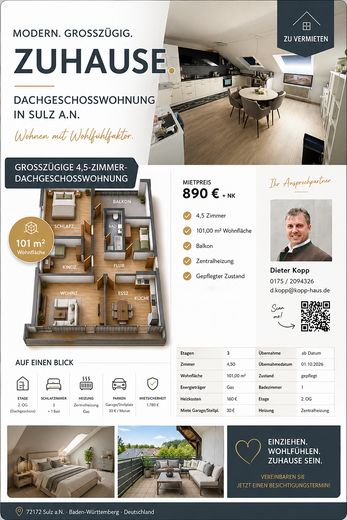 Flyer erstellt mit KI