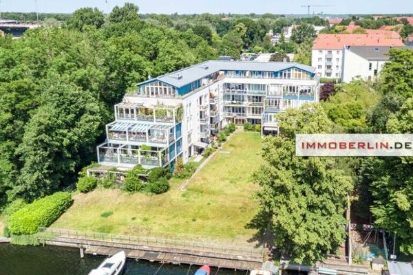 IMMOBERLIN.DE - स्प्री नदी के किनारे लॉजिया और लिफ्ट वाला उज्ज्वल अपार्टमेंट