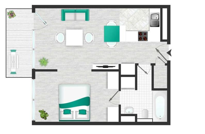 Prenzlauer Berg - tolles liebevoll eingerichtetes Apartment mit Tiefgarage – Grundriss