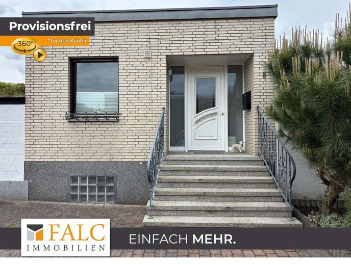 Bungalow mit Garten in ruhiger Wohnlage von Dorsten-Hardt – Außenansicht