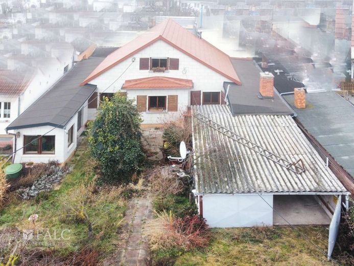 RESERVIERT: Grün, ruhig, gut angebunden: Zuhause für Zwei in Erfurt-Nord, Garage inklusive – Ansicht Grundstück