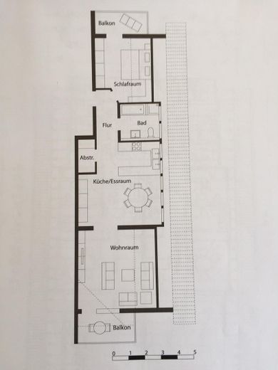 Lichtdurchflutete 2,5 Zimmer Eigentumswohnung, 79 qm in Rödermark/Breidert – Grundriss