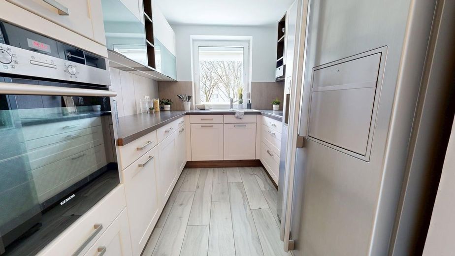 3 Zimmer Wohnung in Haar – ideal für Paare & kleine Familien – Küche Bild 2