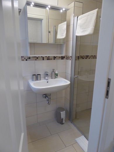 VON PRIVAT - STIL & CHARME! - Photovoltaik, Raumwunder, Garten, Gartenhaus... – DUSCHBAD, WC - EG