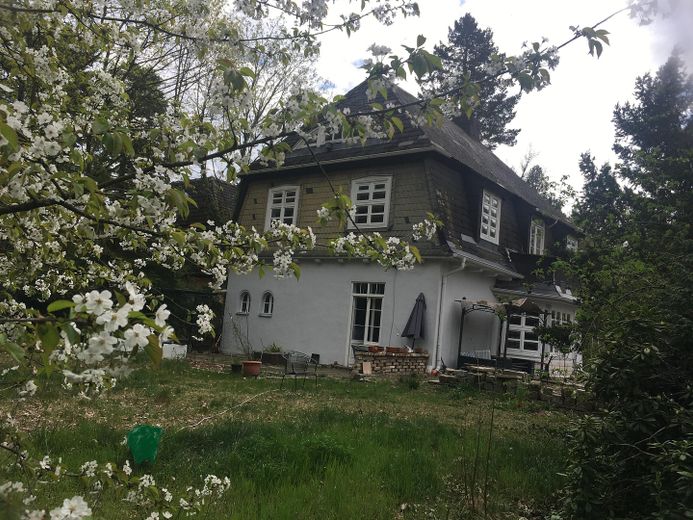 Rückansicht mit Garten
