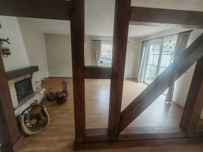 Grande casa unifamiliare a Wanzka – linke Seite WZ mit Kamin