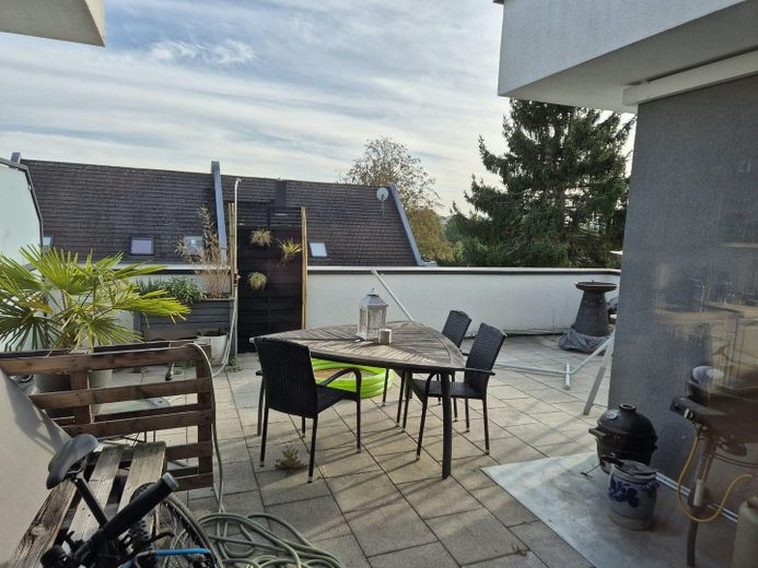 3-room penthouse apartment in Gießen Wieseck – Dachterrasse