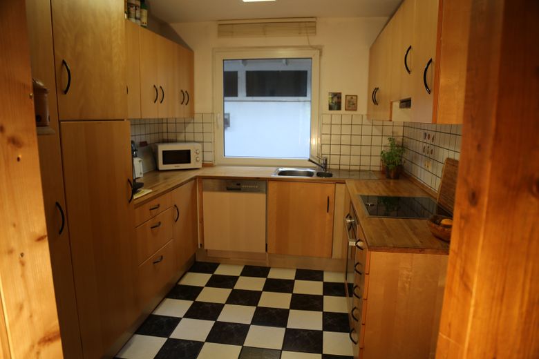 Küche am Wohnzimmer