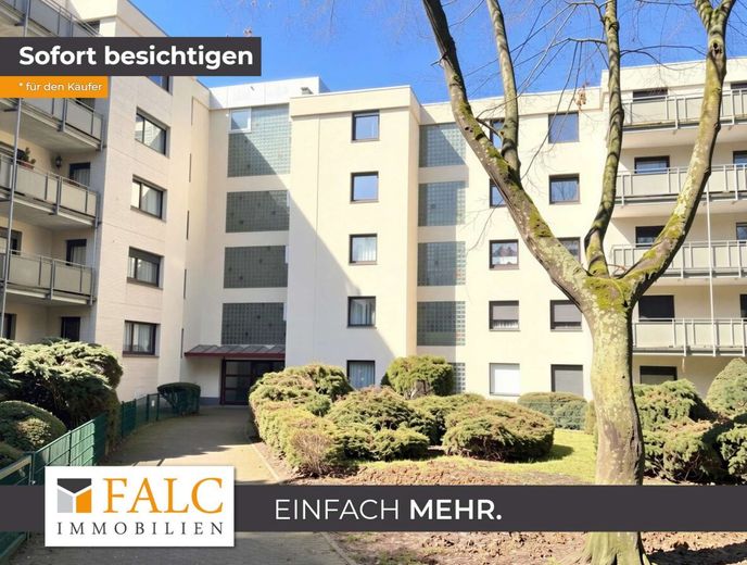 Attraktive 3-Zimmer-Wohnung mit großem Balkon und Weitblick im Wohnpark Bergheim – Außenansicht