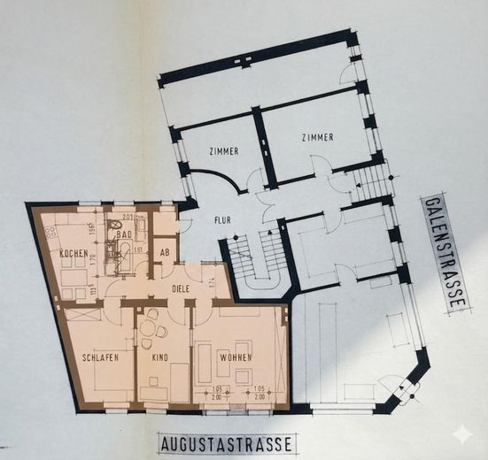 Stilvoller Altbautraum 3-Zi.Wohnung mit historischem Charme im Herzen von Witten – Foto 22