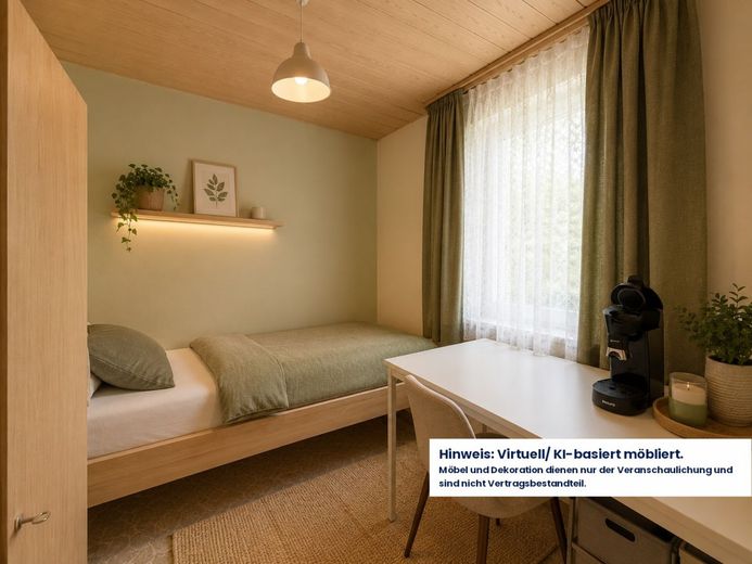 + محجوز + منزل سكني مع إمكانية توسعة، ومرآبين، والكثير من الإمكانات – KI-Schlafzimmer