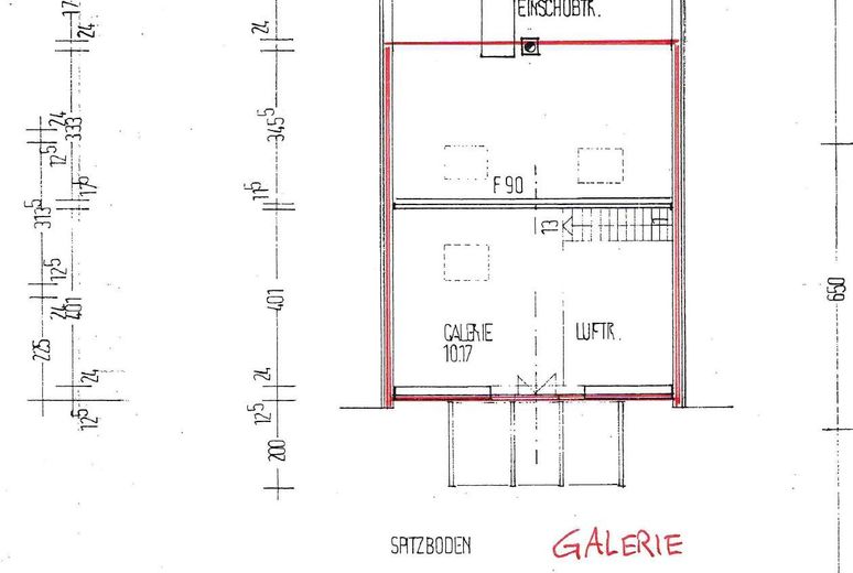 Grundriss 2 / Galerie