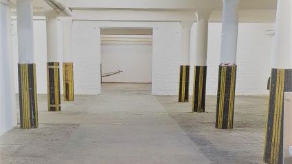 Eingang Rampe zum Lager