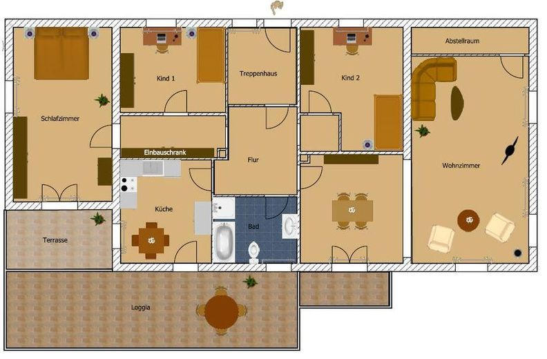 Grundriss Erdgeschoss