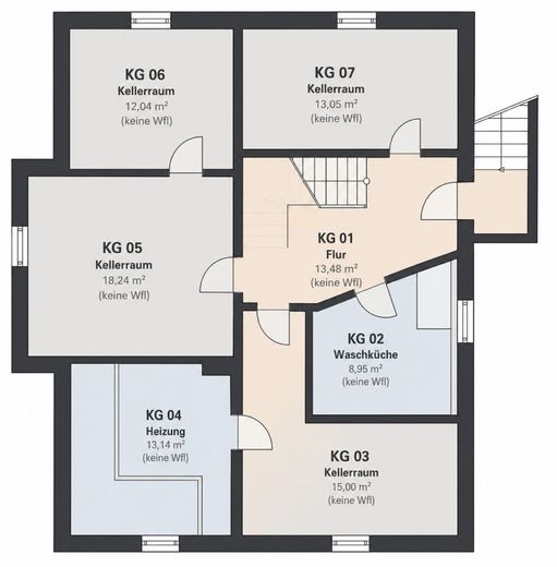 Ein starkes Gesamtpaket: Einfamilienhaus mit Weitblick, Garten und effizienter Wärmeversorgung – Grundriss KG