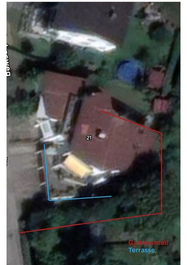 Terrasse- und Gartenansicht