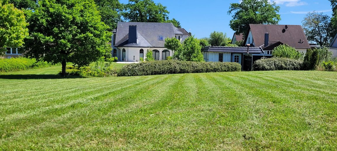 Grosszügiges Architektenhaus in reizvoller Lage von Schwerin – Garten