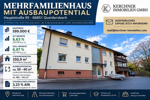 EDIFICIO DE VIVIENDAS DE ALTA RENTABILIDAD – 6,63 % DE RENTABILIDAD ACTUAL | 6,97 % DE RENTABILIDAD PREVISTA | + POTENCIAL DE AMPLIACIÓN DE 60 m²