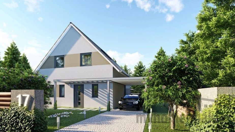 Traumhaftes Massivhaus mit Keller in idyllischer Lage - Neubau in Pyrbaum – DHH Bozen 114 007