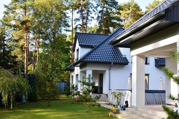 Two Modern Homes in Borkwalde | 368 m² Living Space, Pool & Sauna