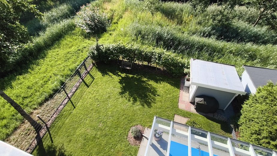 Exklusives Stadthaus am Seerosenpark in Bremen Oberneuland - provisonsfrei! – Garten - Dachterrasse