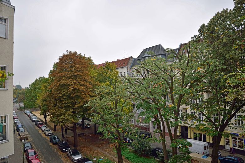 Blick vom Balkon