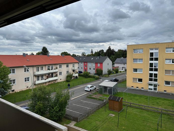 Balkon Blick Richtung Süden