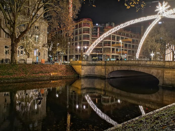 Düsseldorf Kö on cristmas