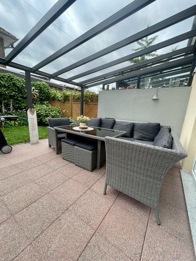 Terrasse mit Überdachung