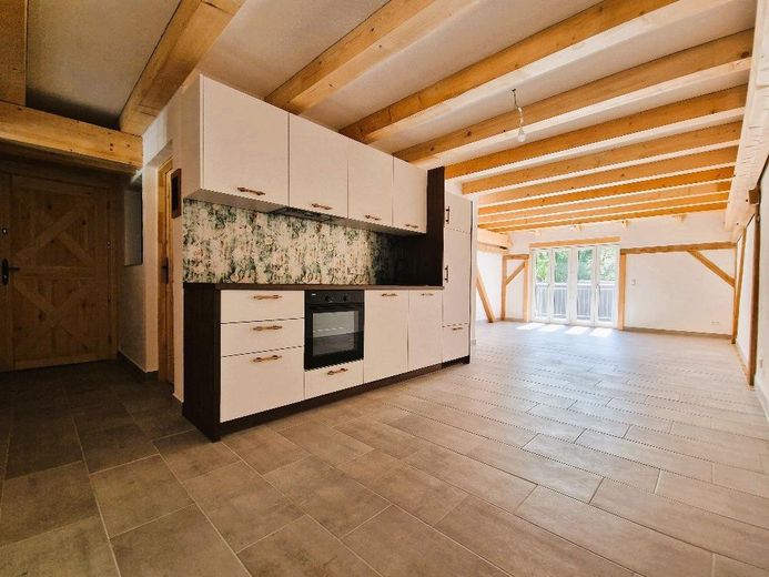 OG Wohnung Balkon  I NACHHALTIGSTE Immobilie Wolfsburgs, Lehmbau, PV - Autarkie, Appsteuerung – Küche