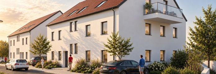 Hirtenweiher-Karree - Appartamento di 3 locali con balcone esposto a ovest