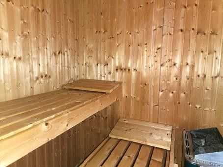 Großzügiges Anwesen mit Wasserblick in bester Lage im Ostseebad Koserow auf der Insel Usedom – Finnische Sauna