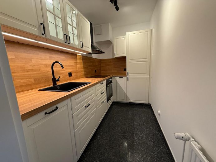 Modern 2-kamerappartement met groot terras, parkeerplaats & toplocatie in Bremen-Findorff – Küche