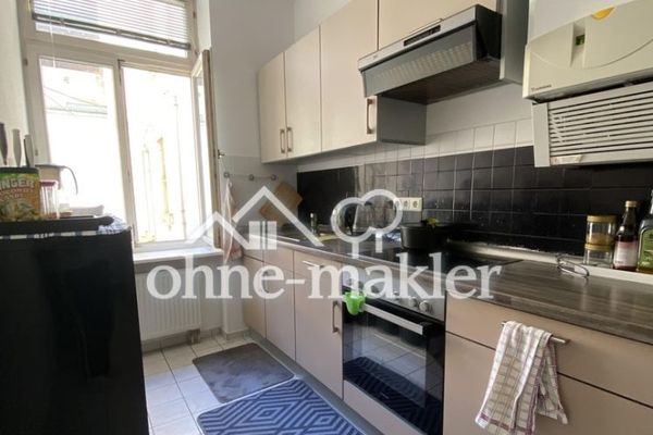 Appartement 1 pièce avec cuisine et salle de bains, pour célibataires ou couples, en face de la zone piétonne, Rheinstr. Wiesbaden