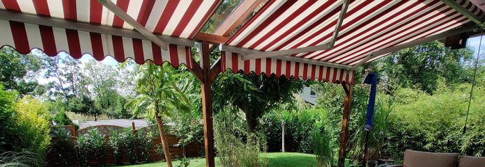 Modernisierte Wohlfühl-DHH für die ganze Familie in guter Lage – bis zu 5 Zimmer (provisionsfrei) – Garten - Sommerimpression