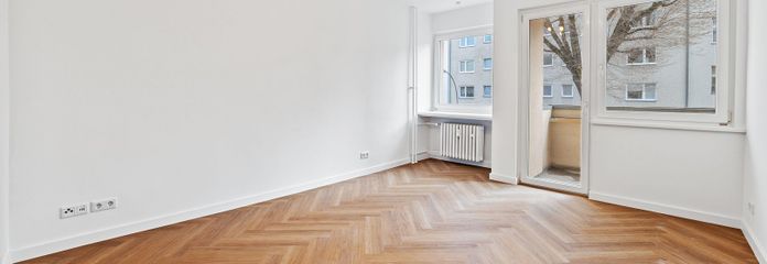 **Yeni yenilenmiş** Tempelhofer Feld ve S-Bahn Ring yakınında 2 odalı daire, renovasyon sonrası ilk kullanım