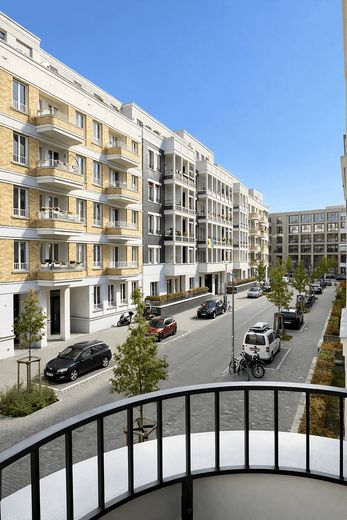 Ausblick vom Balkon Döringstr.