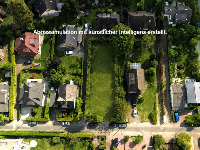 Ділянка площею 899 м² у Гамбург-Брамфельді — тиха, без комісії – Фотографія 2