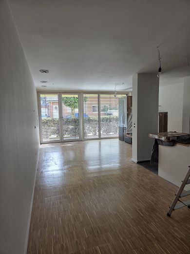 Barrierefreie Wohnung im Passivhaus – Wohnzimmer