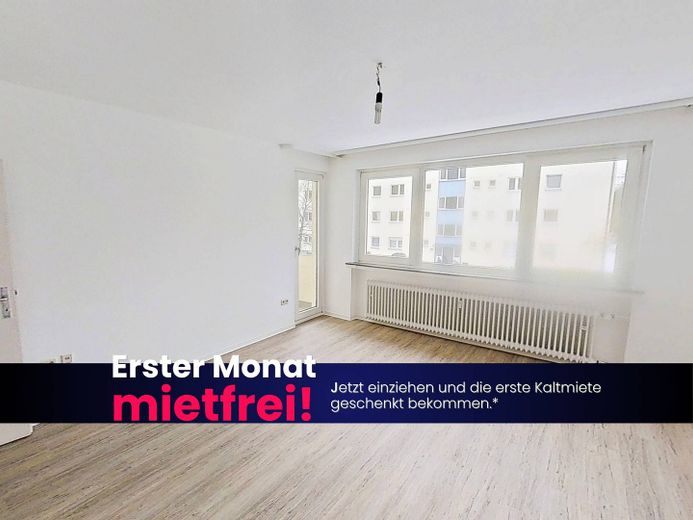 **1 KALTMIETERLASS ALS EINZUGSGESCHENK**Gemütliche 3-Zimmer-Wohnung mit BALKON und TAGESLICHTBAD – Foto 1