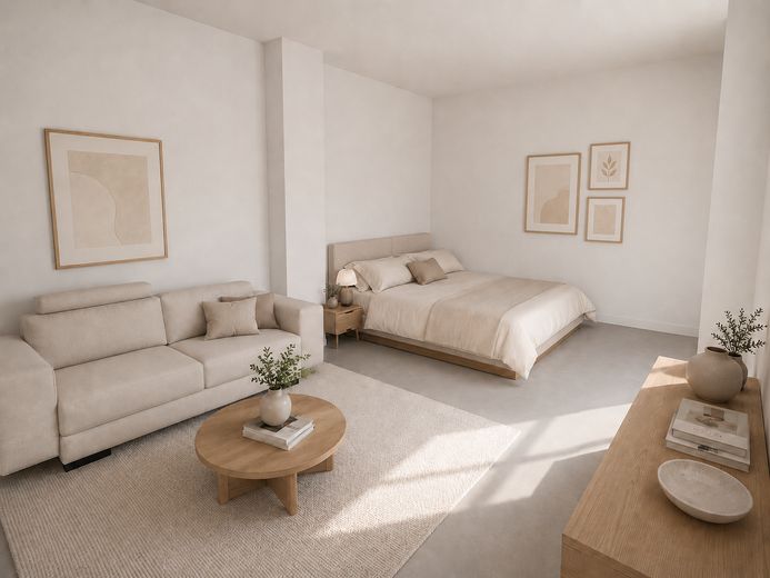 5% AfA - Auf 124 m² stilvoll Wohnen oder mit Rendite vermieten - The Carpenters Loft – Ankleide / Schlafen