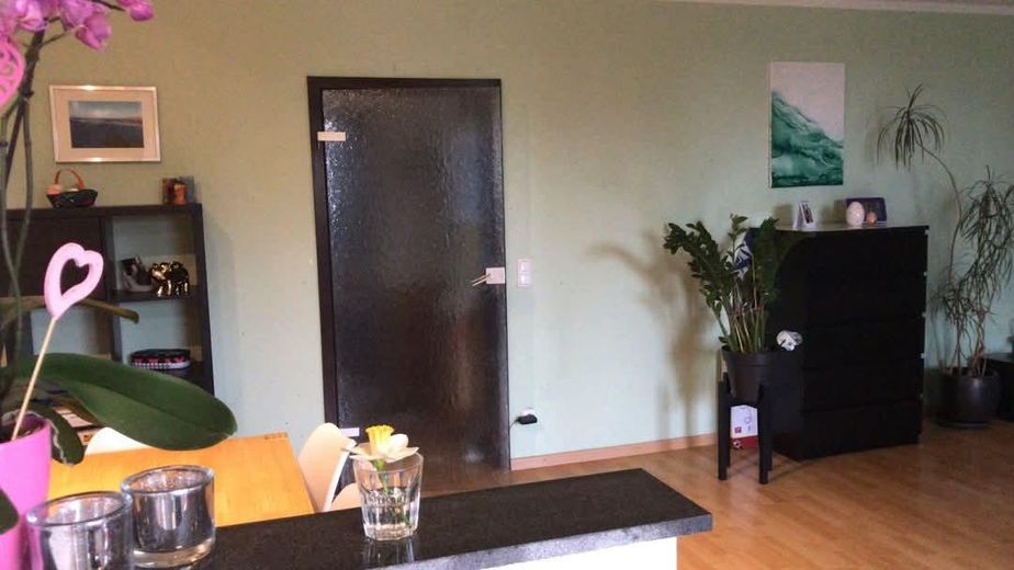 schöne,helle 3-Zimmer Wohnung mit Balkon u. Küche – Wohnzimmer