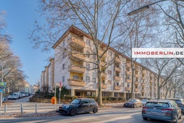 IMMOBERLIN.DE - Angenehme Wohnung mit Südwestloggia beim Volkspark Wilmersdorf