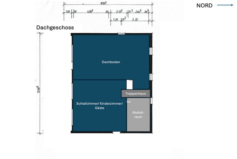 Grundriss Dachgeschoss