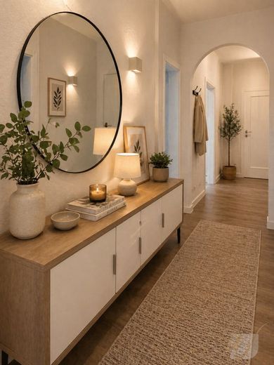 131 m² mit Balkon &amp; Dachausbau-Potenzial - 4-Zimmer-Wohnung und Stellplatz-Provisionsfrei – Flur