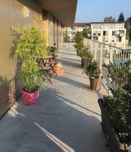 Penthouse Eigentumswohnung in Simbach am Inn – Balkon Eingangsbereich